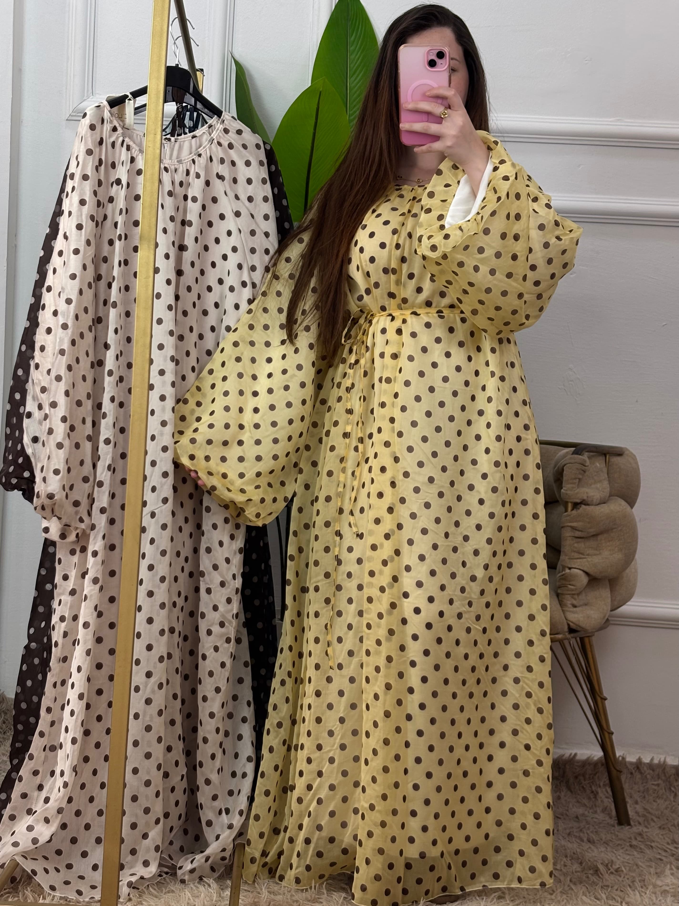 Robe Maxi Pois
