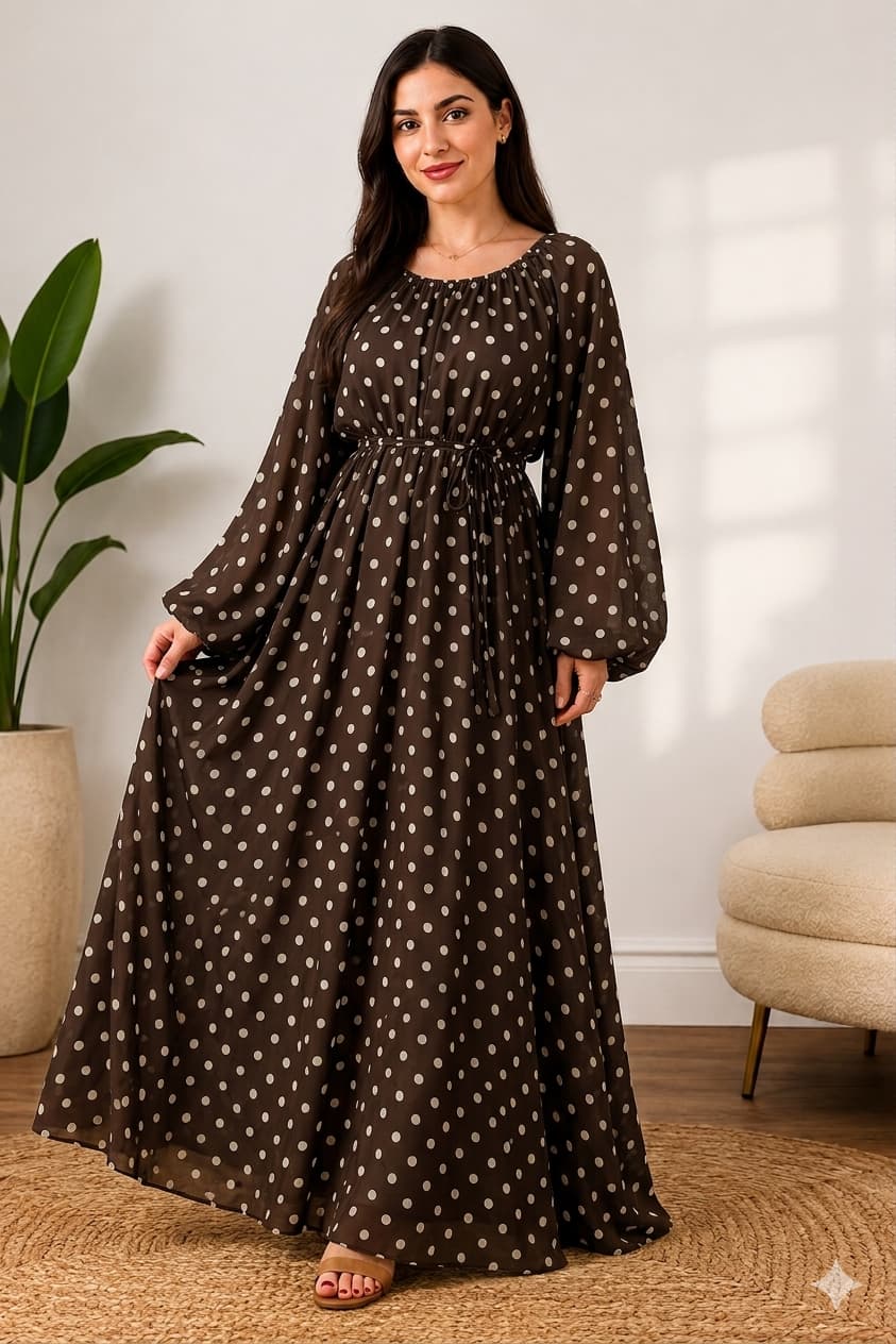 Robe Maxi Pois