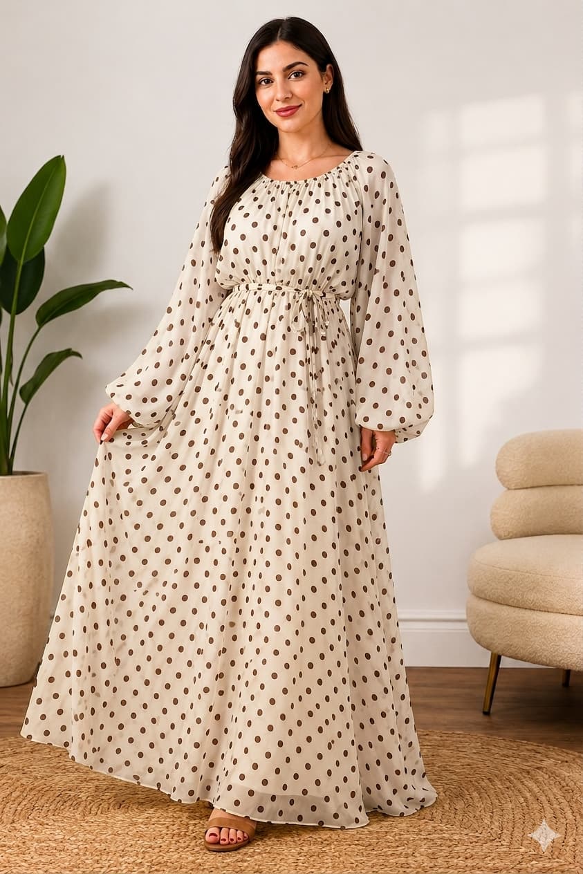 Robe Maxi Pois